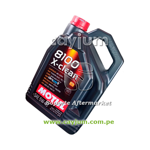 ACEITE MOTOR MOTUL 8100 X-CLEAN 5W40 5L